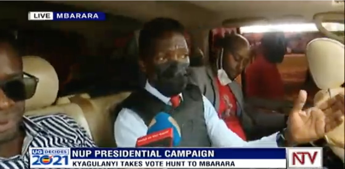 There was heavy deployment of military and plain clothed security personnel around Nyamitanga Cathedral in Mbarara District where @NUP_Ug Presidential candidate Robert Kyagulanyi aka @HEBobiwine attended mass this morning
