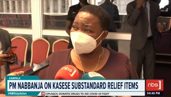 Prime Minister Nabbanja has ordered for investigations into substandard items delivered to the flood victims in Kasese.  She asked the Inspector of Government, Police, and the @AntiGraft_SH to start investigations after rejecting a report on the same
